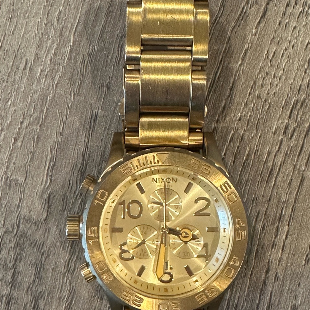 Nixon Gold Men's Watch